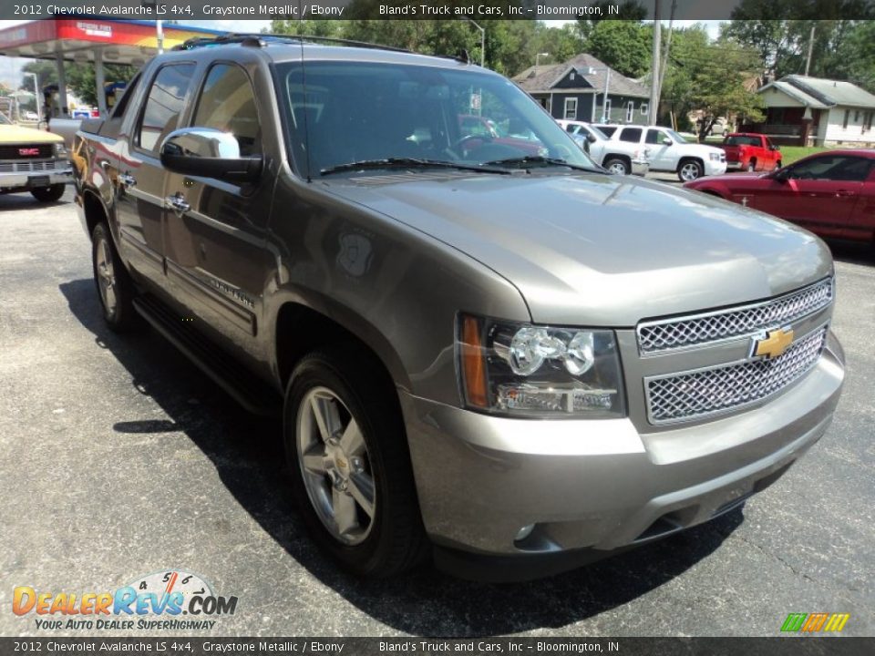 2012 Chevrolet Avalanche LS 4x4 Graystone Metallic / Ebony Photo #4