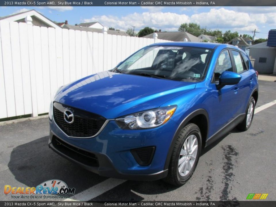 Front 3/4 View of 2013 Mazda CX-5 Sport AWD Photo #10