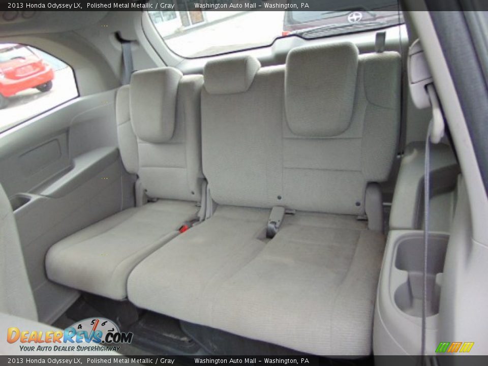 2013 Honda Odyssey LX Polished Metal Metallic / Gray Photo #17