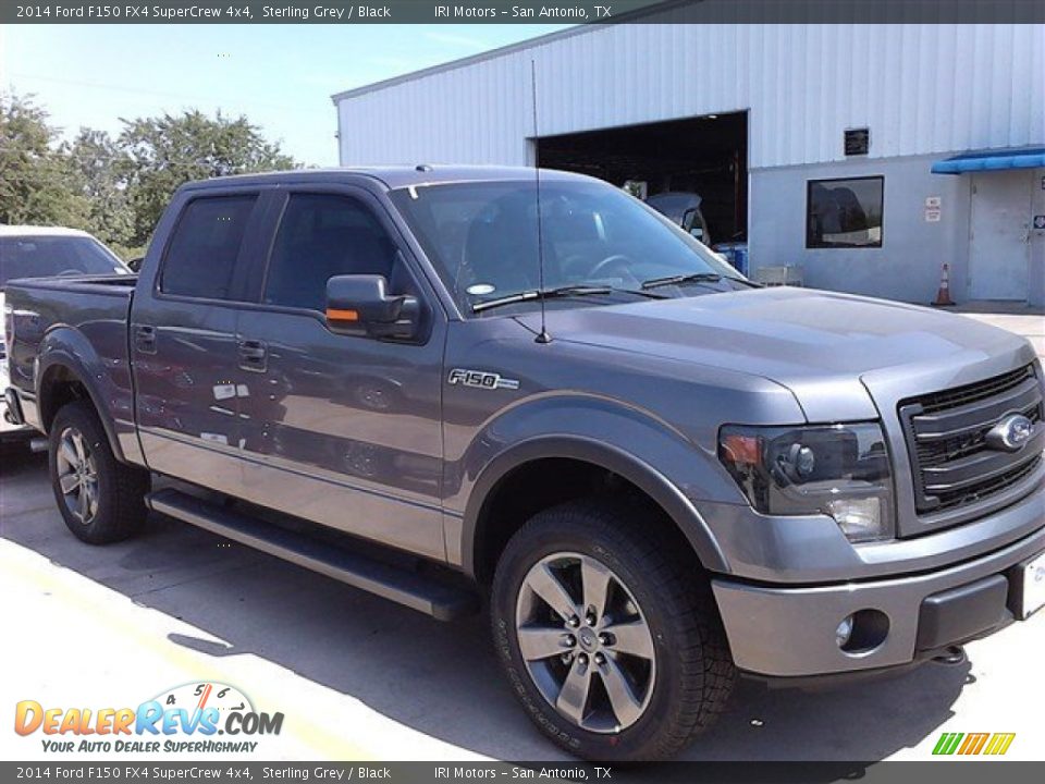 2014 Ford F150 FX4 SuperCrew 4x4 Sterling Grey / Black Photo #4