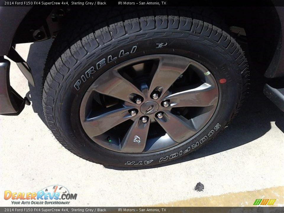 2014 Ford F150 FX4 SuperCrew 4x4 Sterling Grey / Black Photo #12