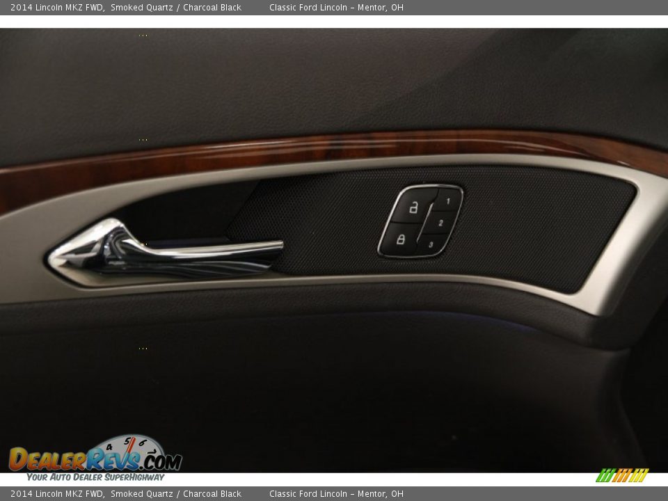 2014 Lincoln MKZ FWD Smoked Quartz / Charcoal Black Photo #6