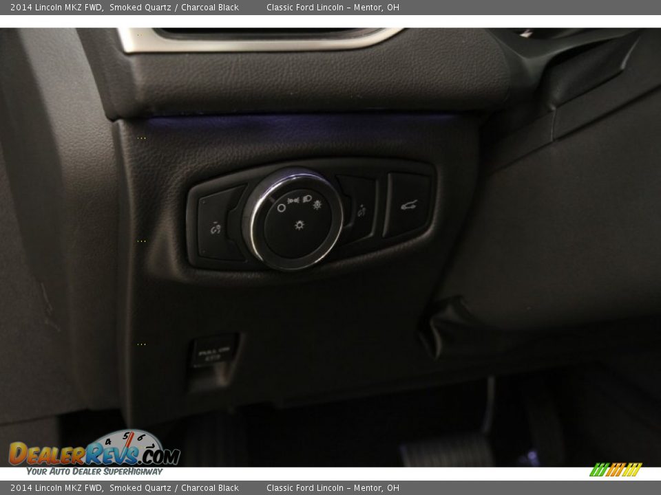 2014 Lincoln MKZ FWD Smoked Quartz / Charcoal Black Photo #8