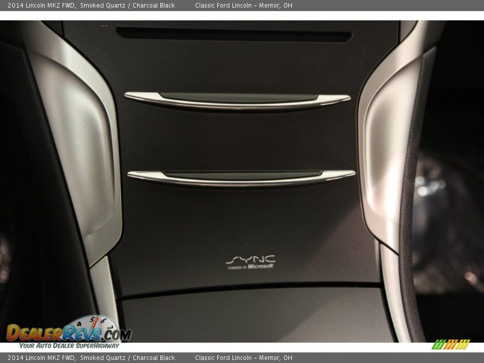 2014 Lincoln MKZ FWD Smoked Quartz / Charcoal Black Photo #31