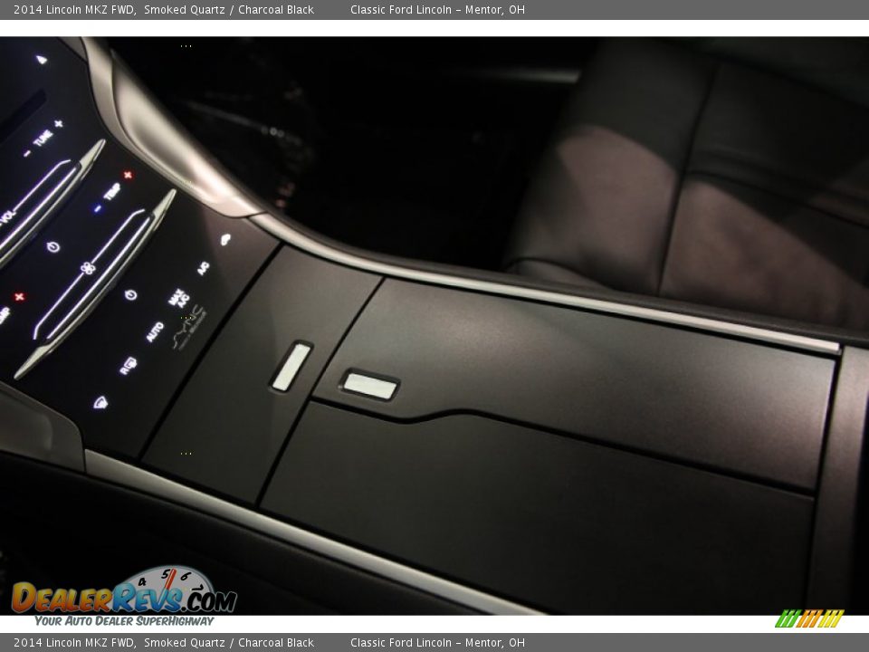 2014 Lincoln MKZ FWD Smoked Quartz / Charcoal Black Photo #32