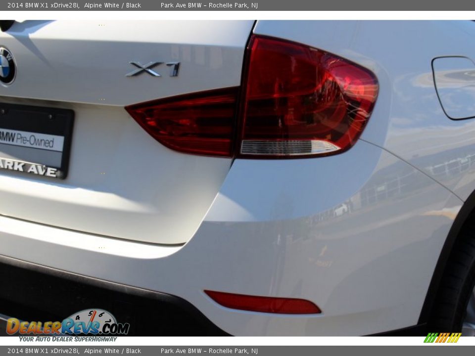 2014 BMW X1 xDrive28i Alpine White / Black Photo #23