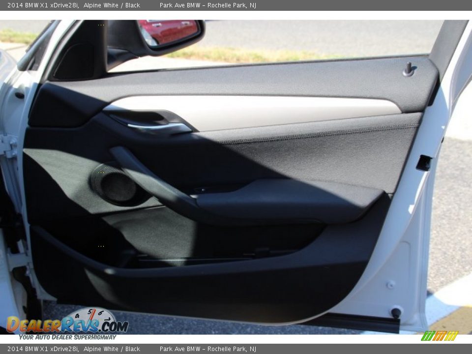 2014 BMW X1 xDrive28i Alpine White / Black Photo #26