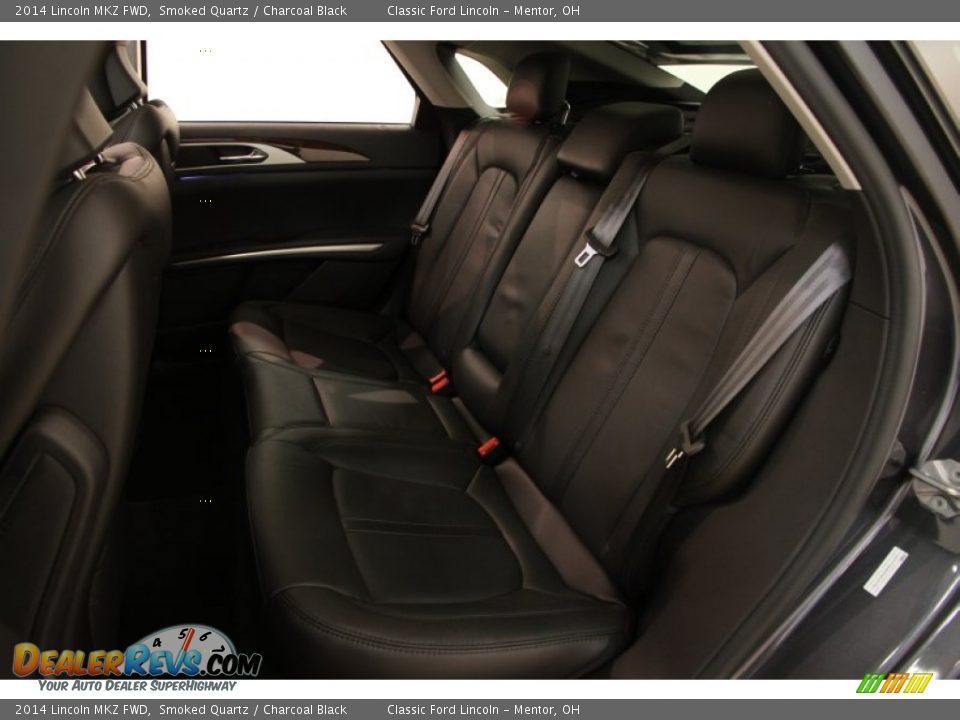 2014 Lincoln MKZ FWD Smoked Quartz / Charcoal Black Photo #36