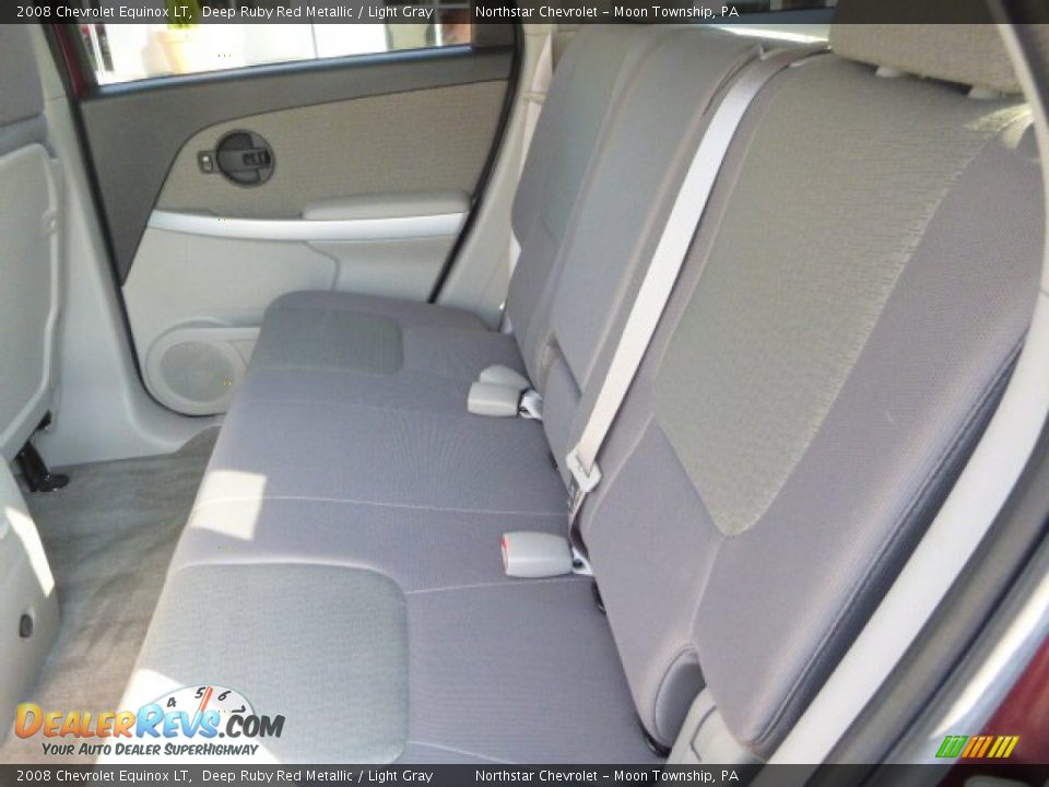 2008 Chevrolet Equinox LT Deep Ruby Red Metallic / Light Gray Photo #11
