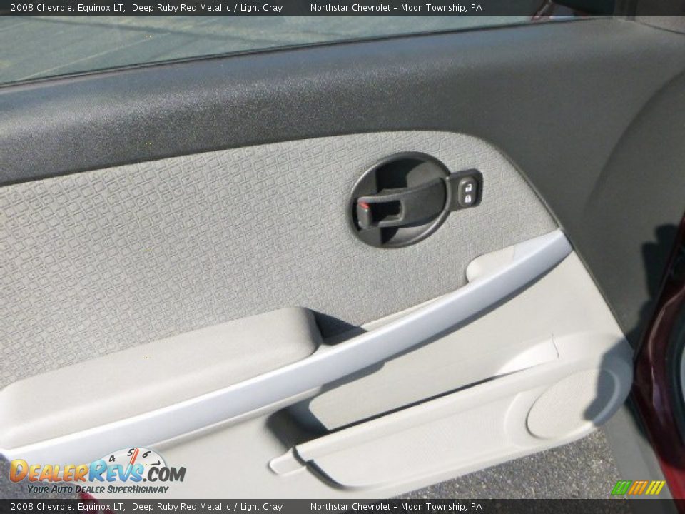 2008 Chevrolet Equinox LT Deep Ruby Red Metallic / Light Gray Photo #14