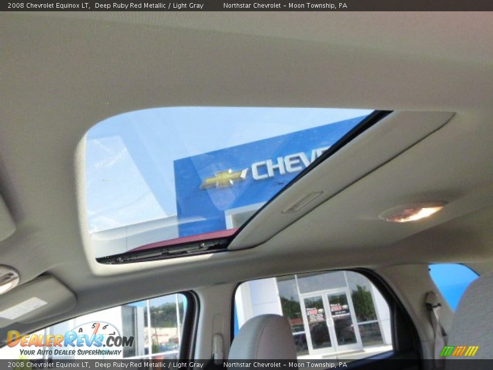 2008 Chevrolet Equinox LT Deep Ruby Red Metallic / Light Gray Photo #15