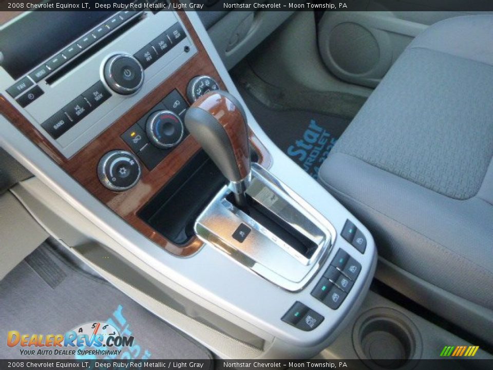 2008 Chevrolet Equinox LT Deep Ruby Red Metallic / Light Gray Photo #16