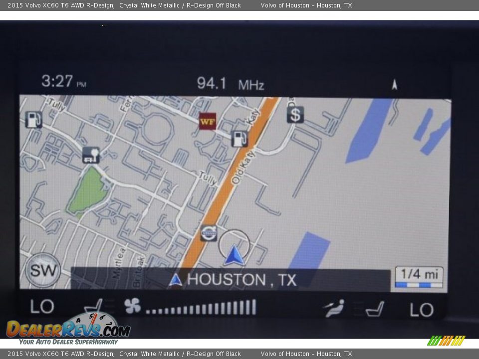 2015 Volvo XC60 T6 AWD R-Design Crystal White Metallic / R-Design Off Black Photo #17