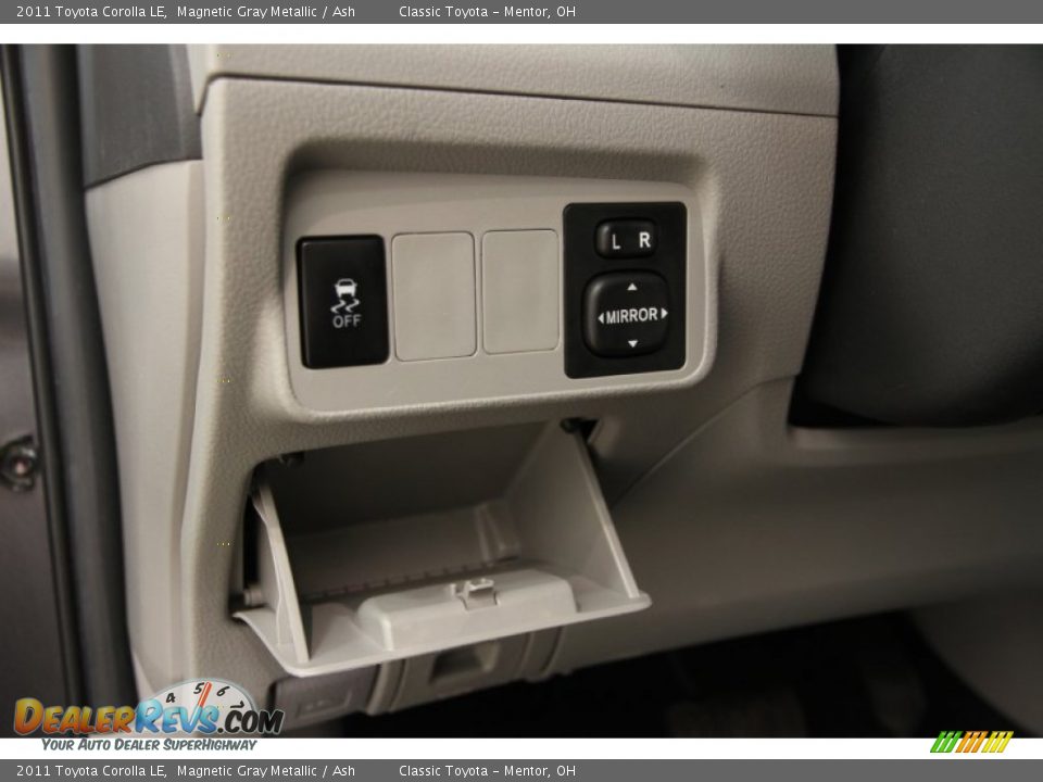 2011 Toyota Corolla LE Magnetic Gray Metallic / Ash Photo #6