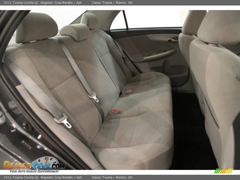 2011 Toyota Corolla LE Magnetic Gray Metallic / Ash Photo #14