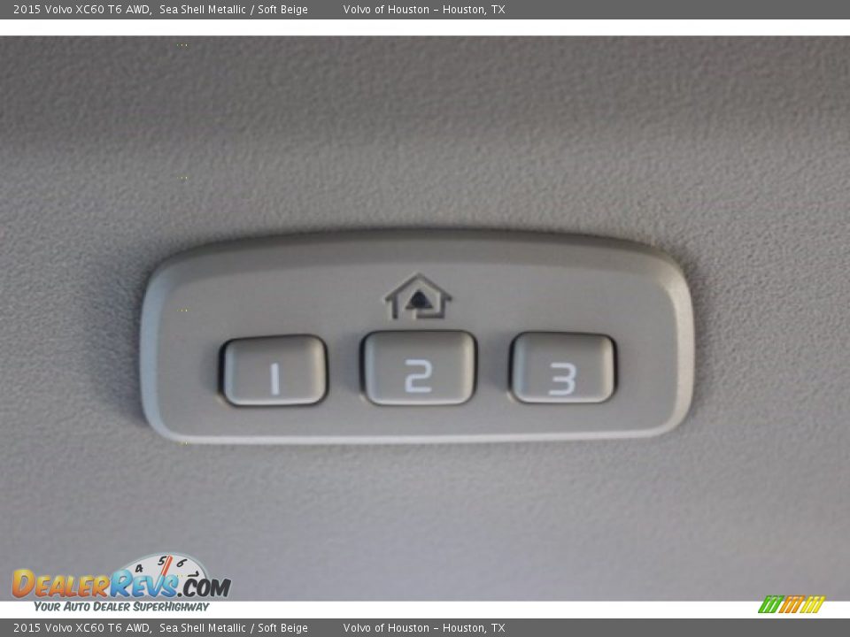 2015 Volvo XC60 T6 AWD Sea Shell Metallic / Soft Beige Photo #14