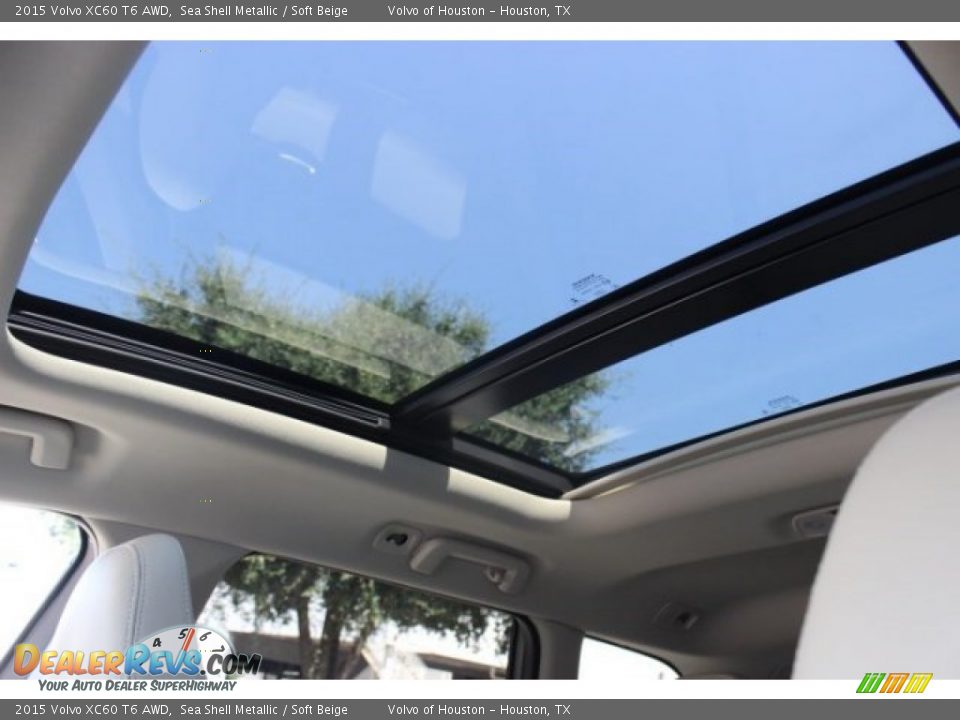 2015 Volvo XC60 T6 AWD Sea Shell Metallic / Soft Beige Photo #15