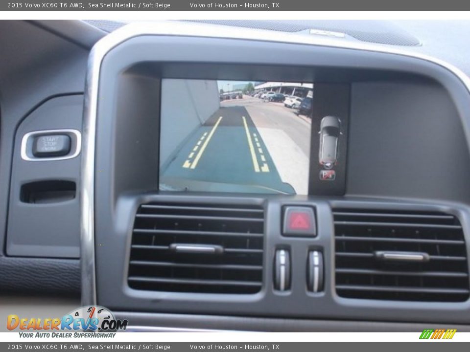 2015 Volvo XC60 T6 AWD Sea Shell Metallic / Soft Beige Photo #16