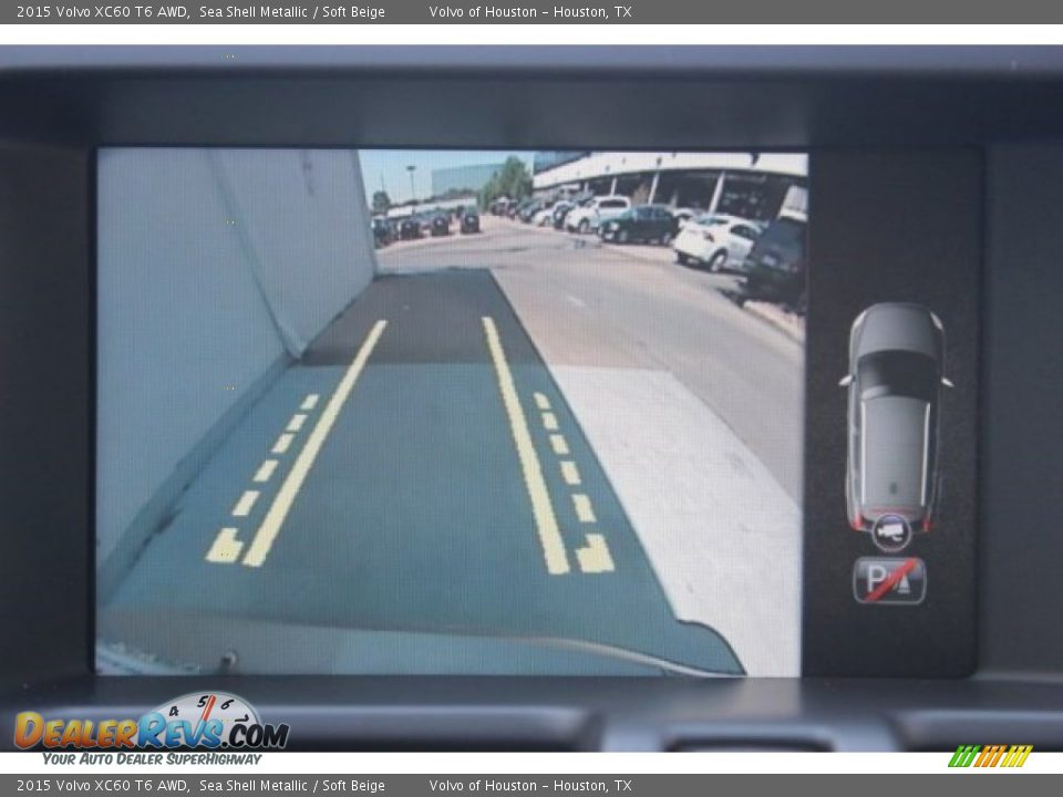 2015 Volvo XC60 T6 AWD Sea Shell Metallic / Soft Beige Photo #17