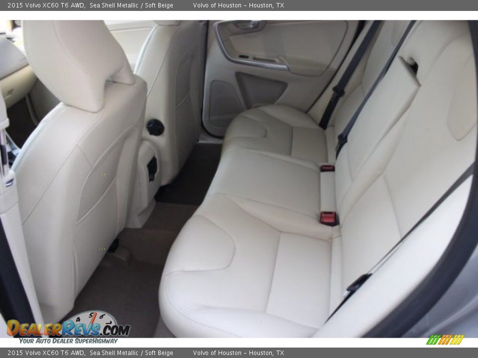 2015 Volvo XC60 T6 AWD Sea Shell Metallic / Soft Beige Photo #24