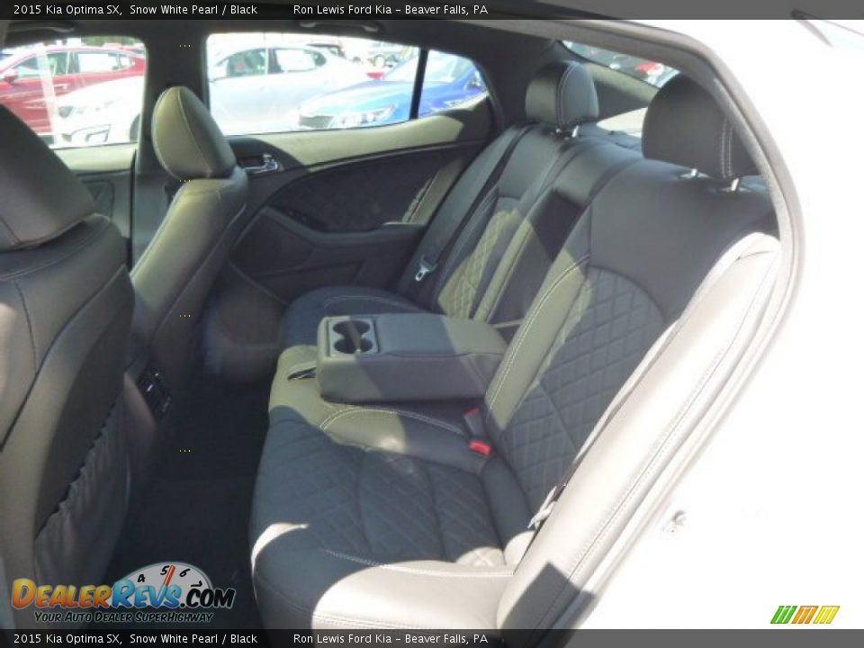 2015 Kia Optima SX Snow White Pearl / Black Photo #11