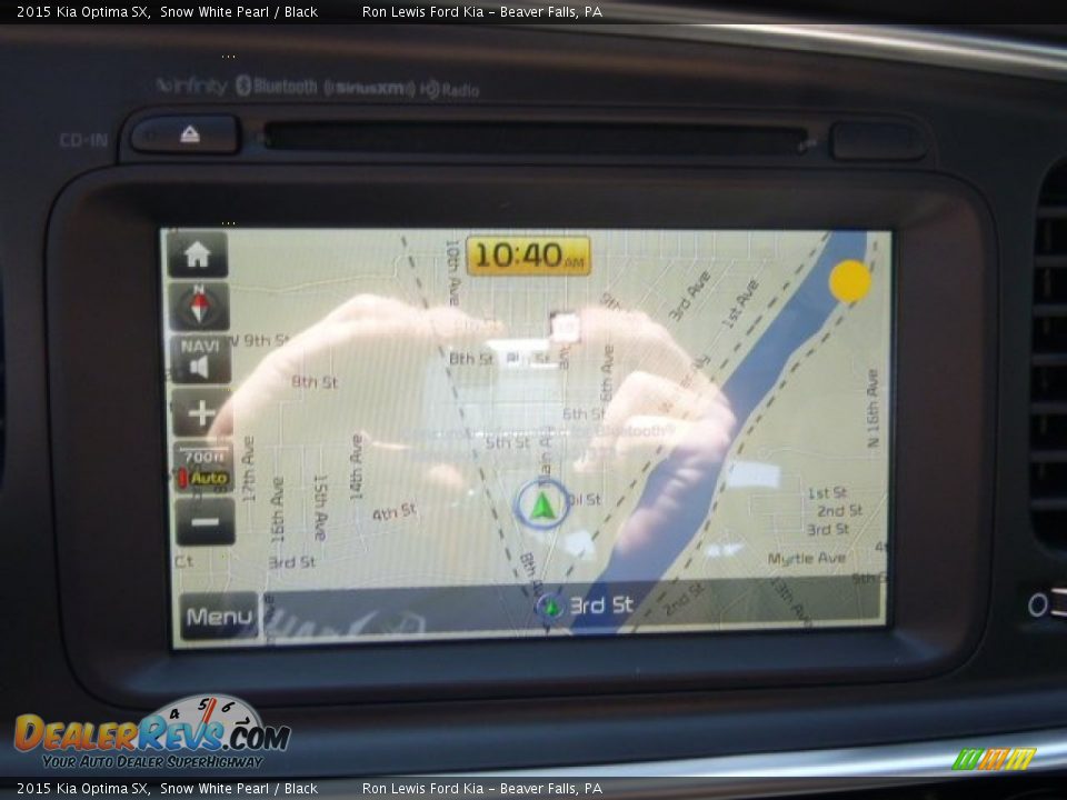 2015 Kia Optima SX Snow White Pearl / Black Photo #15