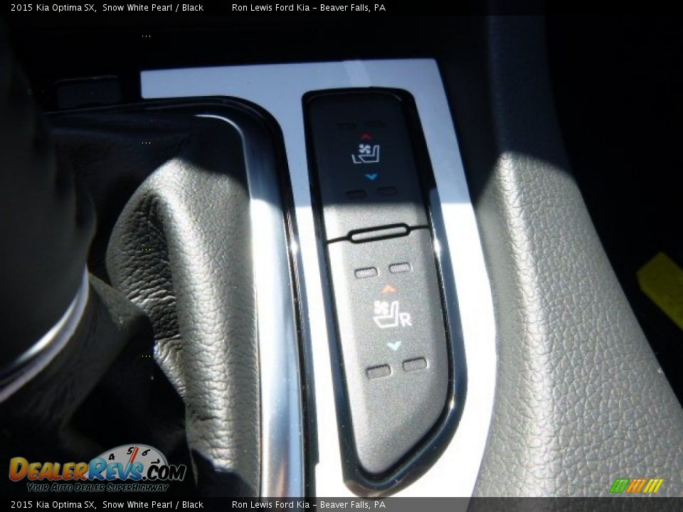 2015 Kia Optima SX Snow White Pearl / Black Photo #18