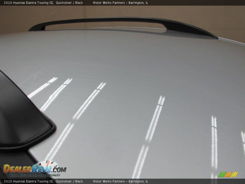 2010 Hyundai Elantra Touring SE Quicksilver / Black Photo #12