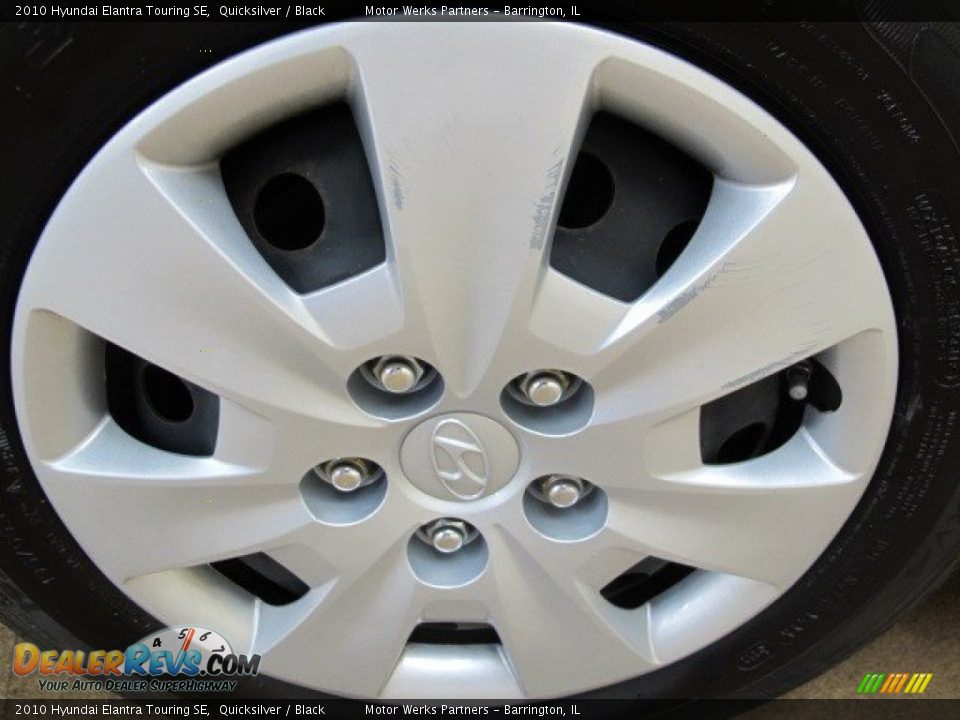 2010 Hyundai Elantra Touring SE Quicksilver / Black Photo #13