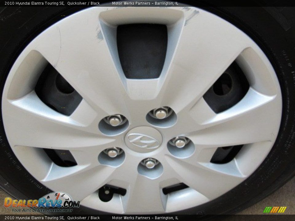 2010 Hyundai Elantra Touring SE Quicksilver / Black Photo #16