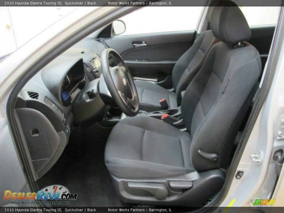 2010 Hyundai Elantra Touring SE Quicksilver / Black Photo #17