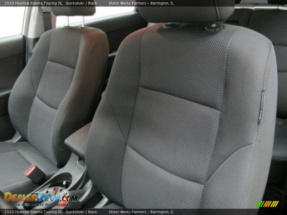 2010 Hyundai Elantra Touring SE Quicksilver / Black Photo #18