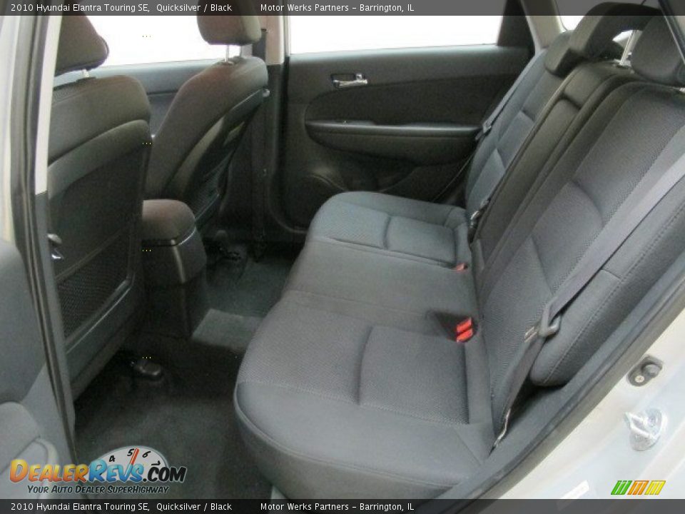 2010 Hyundai Elantra Touring SE Quicksilver / Black Photo #19