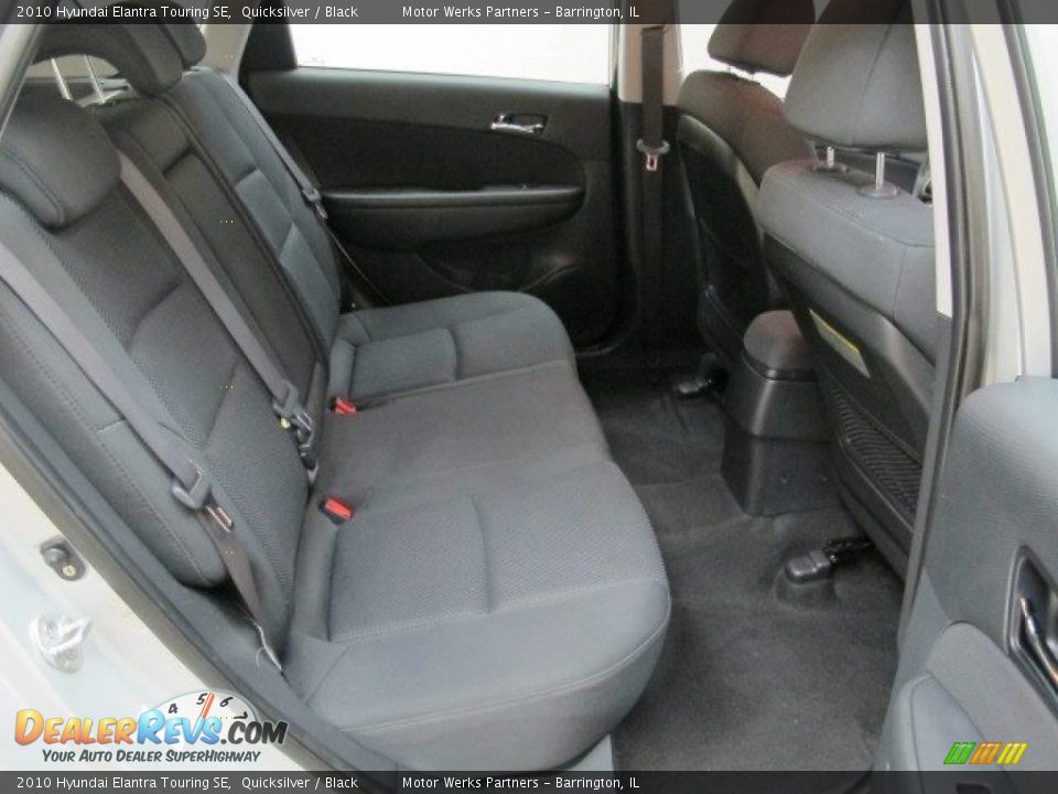 2010 Hyundai Elantra Touring SE Quicksilver / Black Photo #21