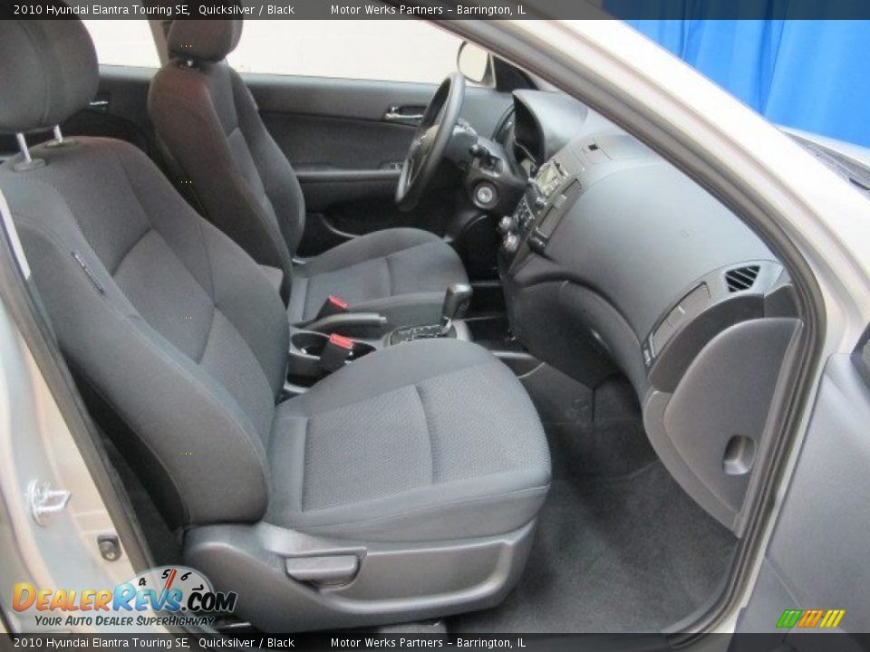 2010 Hyundai Elantra Touring SE Quicksilver / Black Photo #23