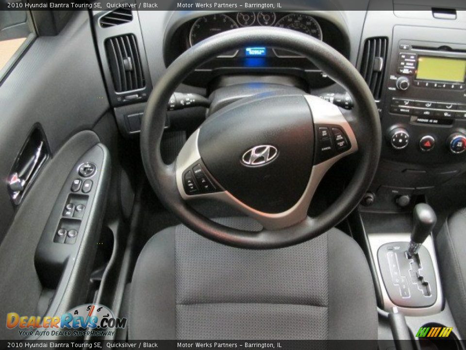 2010 Hyundai Elantra Touring SE Quicksilver / Black Photo #25