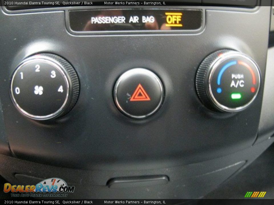 2010 Hyundai Elantra Touring SE Quicksilver / Black Photo #31