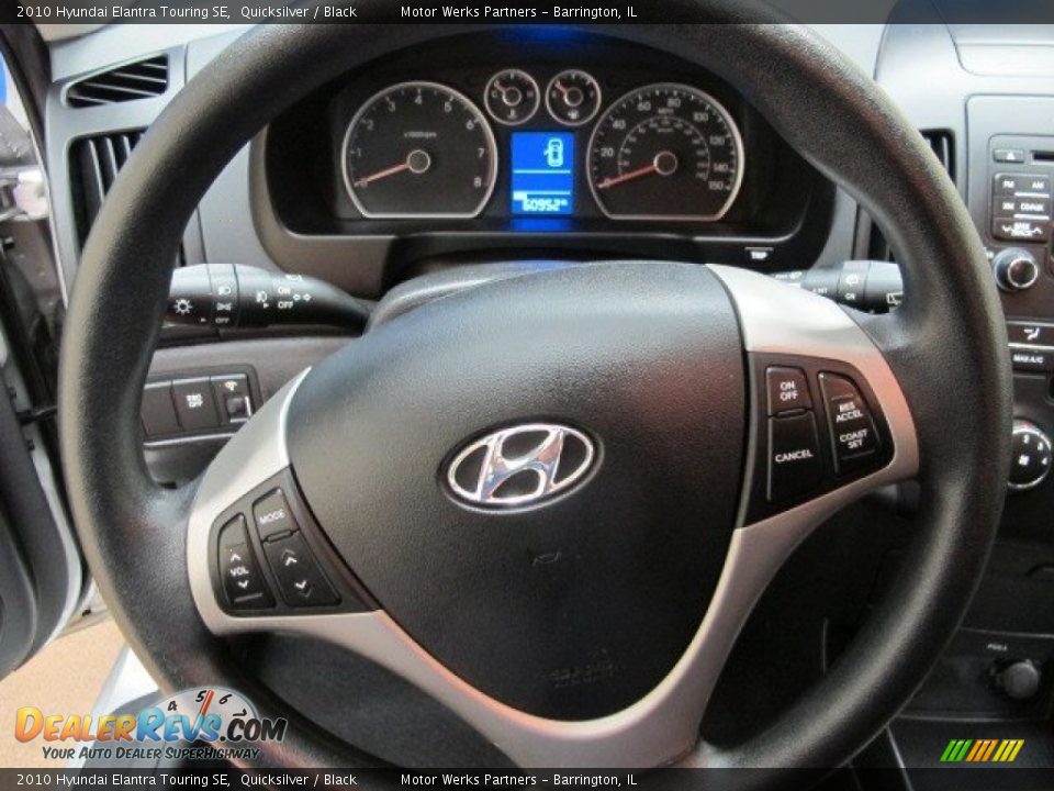 2010 Hyundai Elantra Touring SE Quicksilver / Black Photo #34