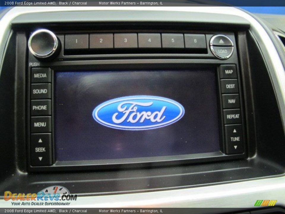 2008 Ford Edge Limited AWD Black / Charcoal Photo #30
