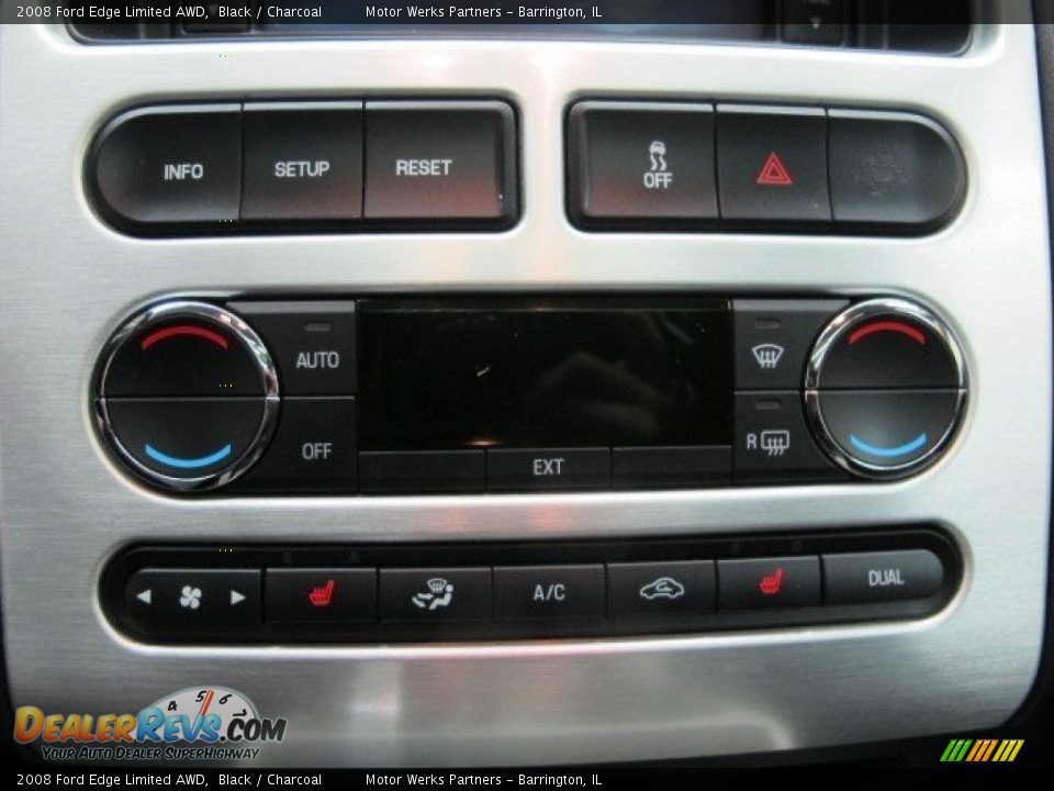 2008 Ford Edge Limited AWD Black / Charcoal Photo #31