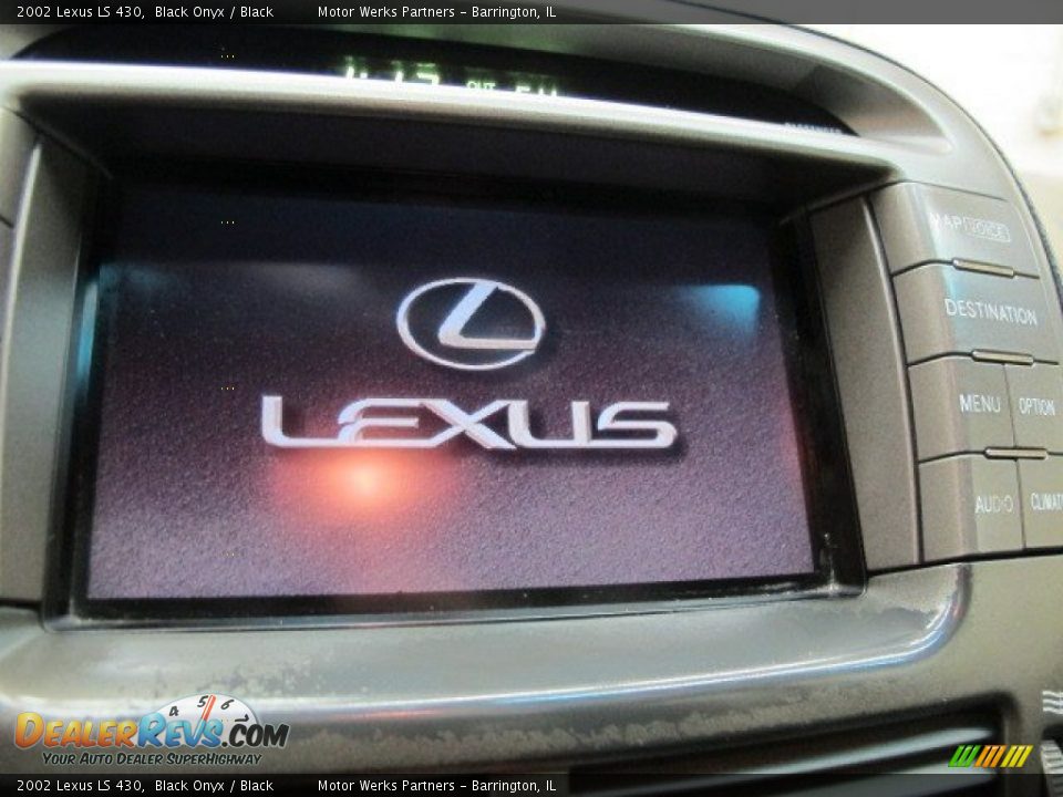 2002 Lexus LS 430 Black Onyx / Black Photo #31