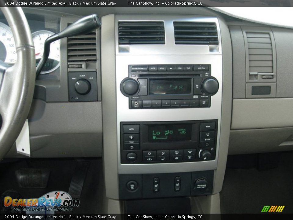 2004 Dodge Durango Limited 4x4 Black / Medium Slate Gray Photo #4