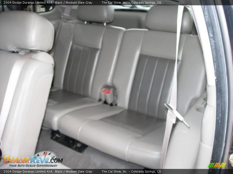 2004 Dodge Durango Limited 4x4 Black / Medium Slate Gray Photo #9