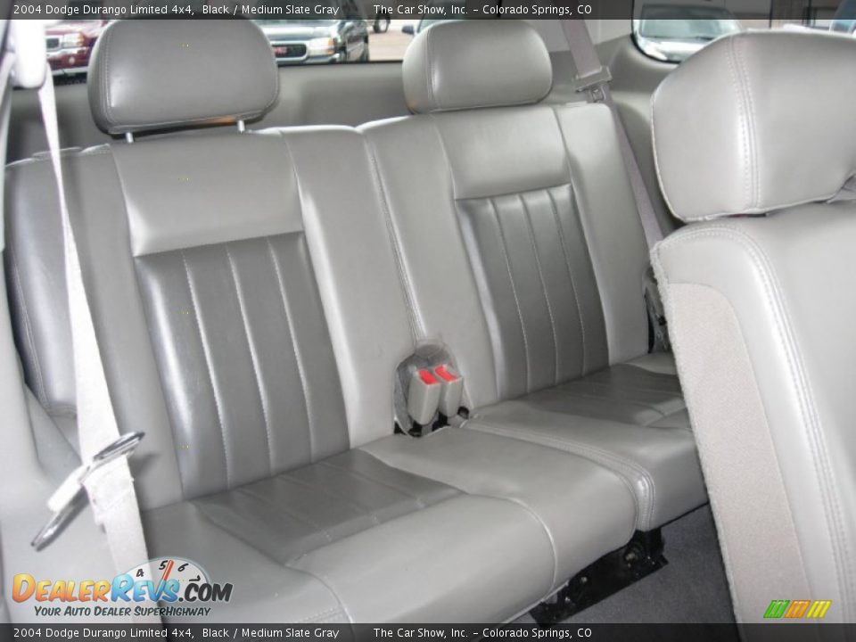 2004 Dodge Durango Limited 4x4 Black / Medium Slate Gray Photo #10