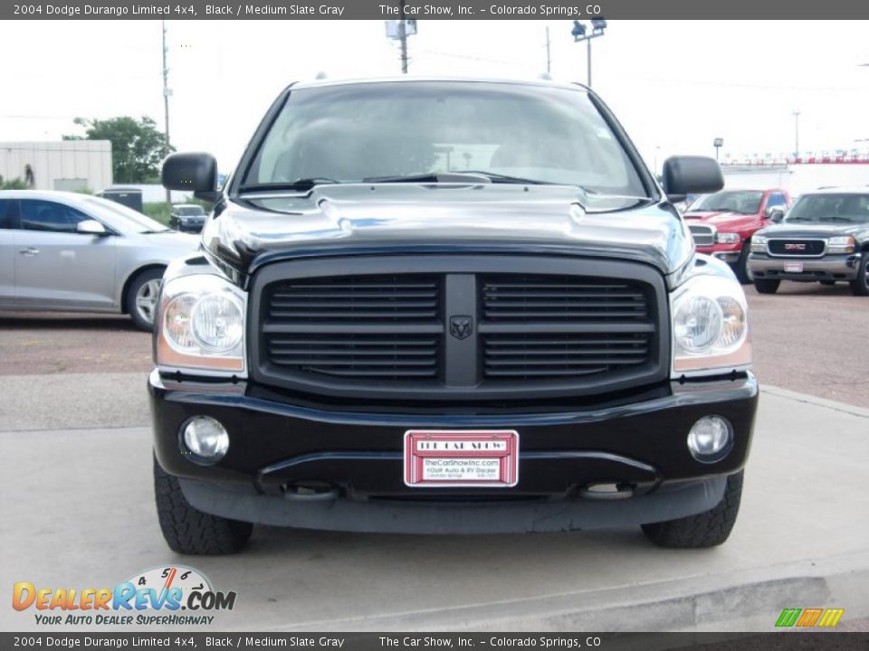 2004 Dodge Durango Limited 4x4 Black / Medium Slate Gray Photo #20