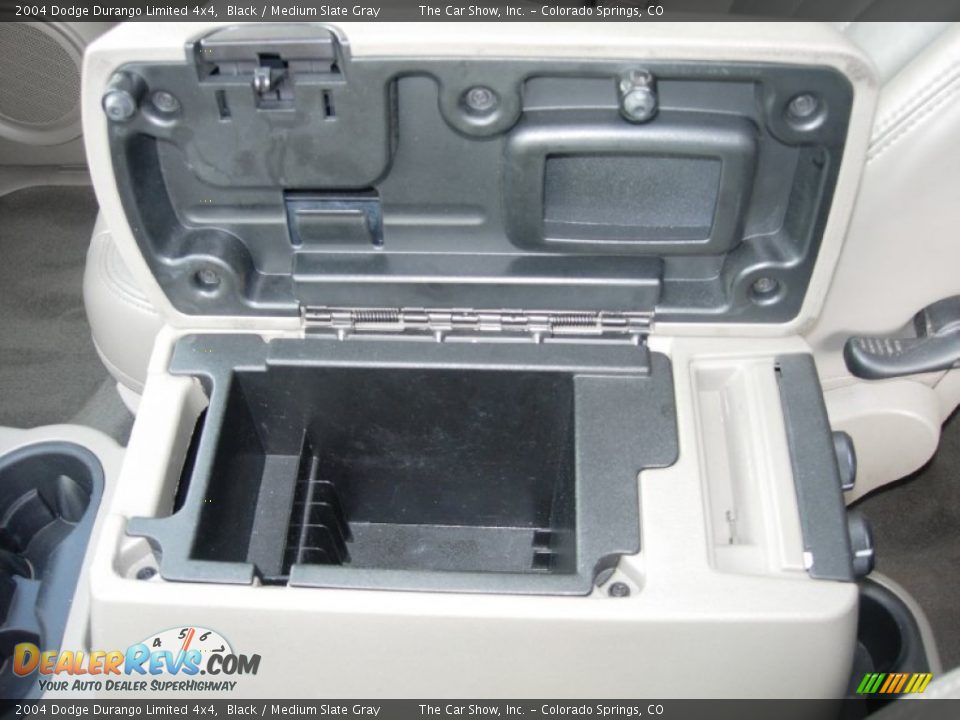 2004 Dodge Durango Limited 4x4 Black / Medium Slate Gray Photo #21
