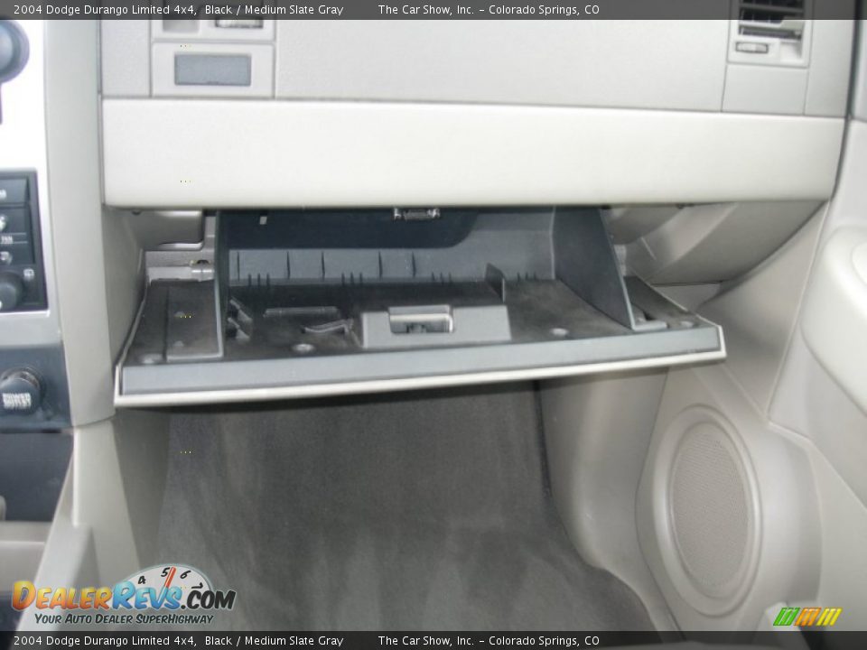 2004 Dodge Durango Limited 4x4 Black / Medium Slate Gray Photo #22