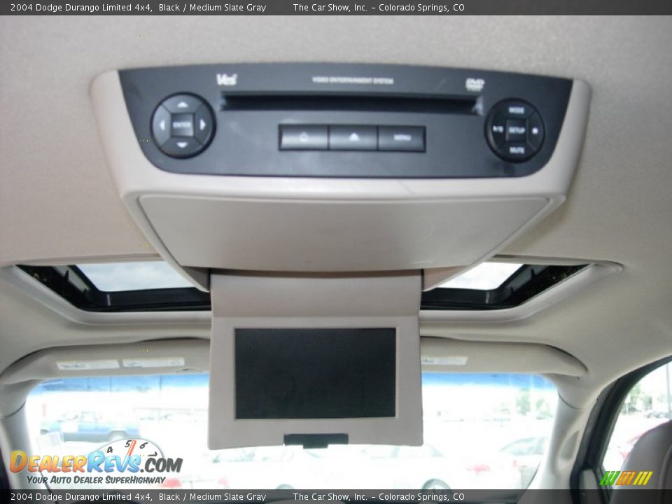 2004 Dodge Durango Limited 4x4 Black / Medium Slate Gray Photo #24