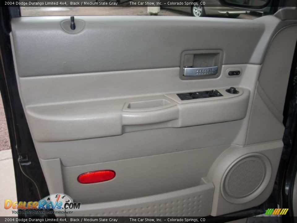 2004 Dodge Durango Limited 4x4 Black / Medium Slate Gray Photo #25