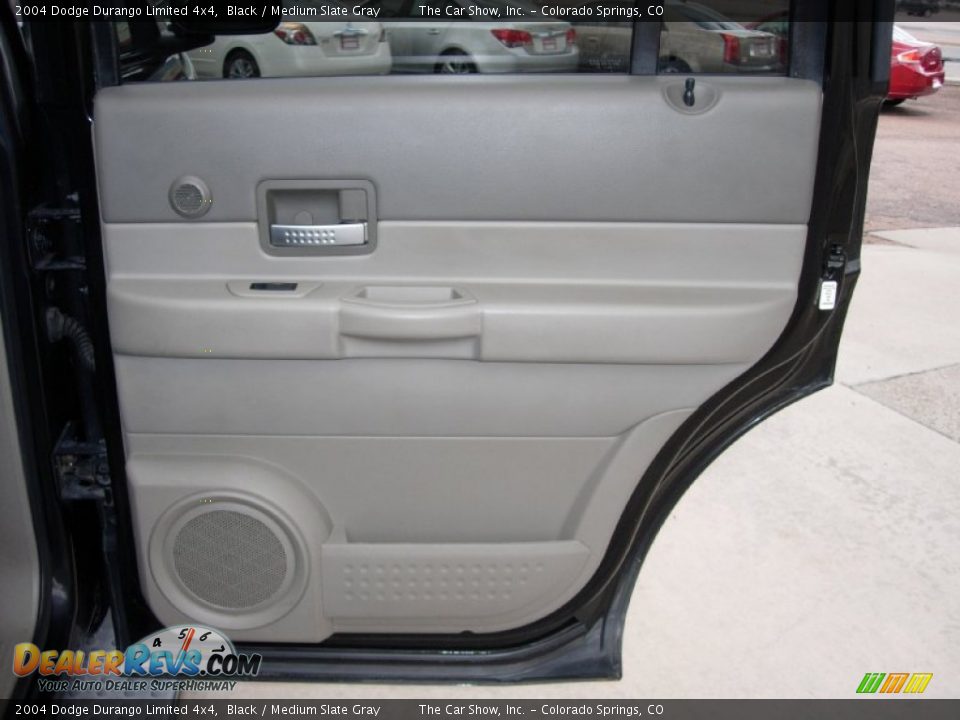 2004 Dodge Durango Limited 4x4 Black / Medium Slate Gray Photo #27